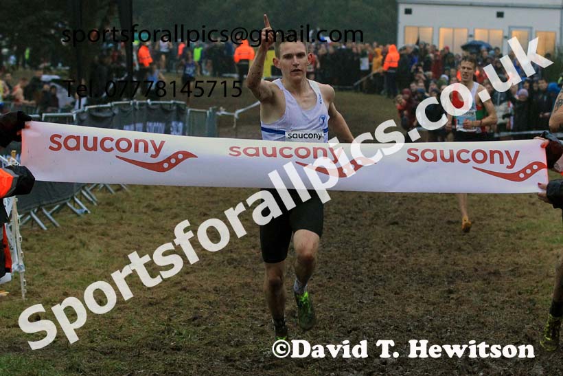 Senior Mens 2023 National Cross Country Relays, Berry Hill Park, Mansfield.  Photo: David T. Hewitson/Sports for All Pics